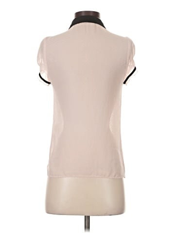 Zara Basic Sleeveless Button-Down Shirt (view 2)