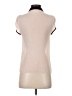 Zara Basic Color Block Ivory Sleeveless Button-Down Shirt Size XS - photo 2