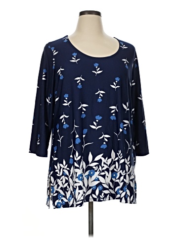 Slinky Brand 3/4 Sleeve Top (view 1)