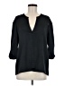 Cooper & Ella 100% Polyester Black 3/4 Sleeve Blouse Size M - photo 1