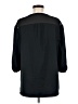 Cooper & Ella 100% Polyester Black 3/4 Sleeve Blouse Size M - photo 2