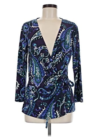 Anne Klein Long Sleeve Blouse (view 1)
