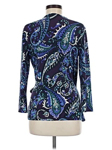 Anne Klein Long Sleeve Blouse (view 2)