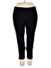Avenue Solid Black Active Pants Size 22 - photo 1