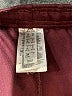 Adidas 100% Polyester Burgundy Track Pants Size XL - photo 7