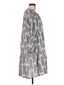 Unbranded Chevron-herringbone Gray Casual Dress Size M - photo 4