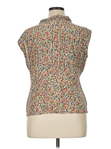 Nine West Sleeveless Silk Top (view 2)