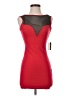 Forever 21 Color Block Red Cocktail Dress Size S - photo 1