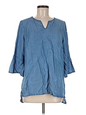 Coldwater Creek 3/4 Sleeve Blouse (view 1)