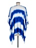 Cherish 100% Rayon Blue Poncho Size Med - Lg - photo 2