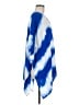Cherish 100% Rayon Blue Poncho Size Med - Lg - photo 4