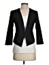 Express Plaid Black Blazer Size 2 - photo 1