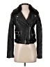 Zara TRF 100% Polyurethane Black Jacket Size XS - photo 1