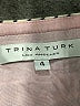 Trina Turk Houndstooth Black Wool Skirt Size 4 - photo 4