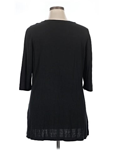 Peruvian Connection 3/4 Sleeve Top (view 2)