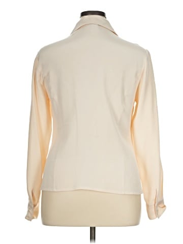 Classiques Entier Long Sleeve Silk Top (view 2)