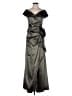 Xscape Gray Cocktail Dress Size 6 - photo 1