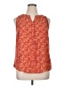 Ryan Wythe 100% Polyester Orange Sleeveless Blouse Size 0X - photo 1