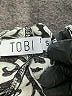 TOBI Animal Print Black Gray Casual Dress Size S - photo 7
