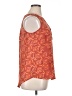 Ryan Wythe 100% Polyester Orange Sleeveless Blouse Size 0X - photo 4