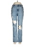 Hollister Hearts Blue Jeans Size 29 waist - photo 1