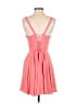 Margot 100% Polyester Solid Pink Cocktail Dress Size M - photo 2