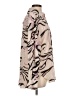 Dynamite 100% Polyester Print Tan Long Sleeve Blouse Size L - photo 4