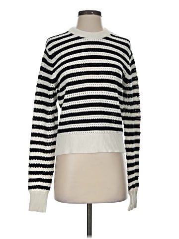 White + Warren Pullover Sweater (view 1)