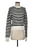 White + Warren Stripes White Pullover Sweater Size S - photo 1