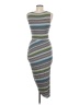 Bailey 44 Stripes Gray Casual Dress Size M - photo 2