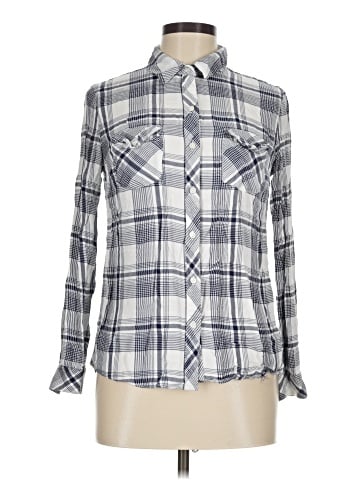 Maison Jules Long Sleeve Button-Down Shirt (view 1)