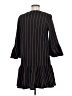 Slate & Willow Stripes Black Casual Dress Size M - photo 2