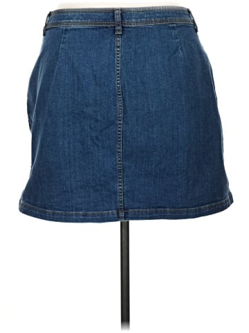 a.n.a. A New Approach Denim Skirt (view 2)