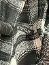 Ethyl 100% Polyester Plaid Black Jacket Size M - photo 6