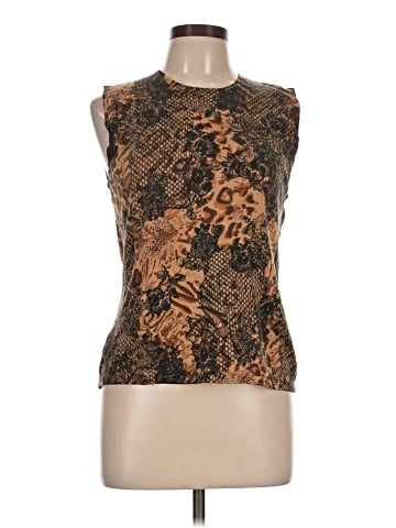 August Silk Sleeveless Top (view 1)