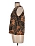 August Silk Brown Sleeveless Top Size L - photo 5