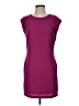 BCX Solid Burgundy Casual Dress Size S - photo 1
