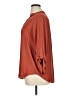 Lush 100% Polyester Brown 3/4 Sleeve Blouse Size XL - photo 5