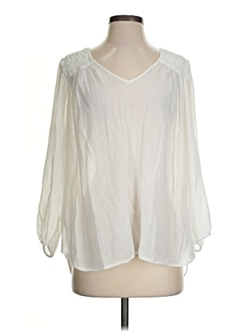 Current/Elliott 3/4 Sleeve Blouse (view 1)