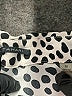 T Tahari 100% Polyester Animal Print Ivory Short Sleeve Blouse Size M - photo 7