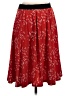 Lularoe Hearts Red Casual Skirt Size S - photo 2