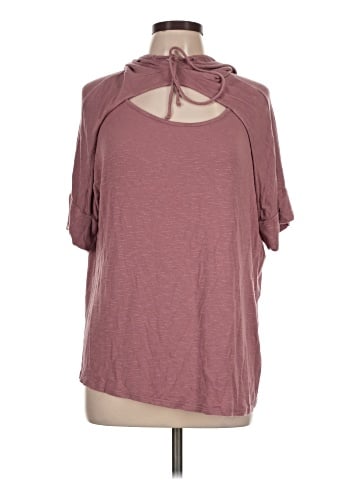 The ZigZag Stripe Short Sleeve Turtleneck (view 1)