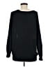 Joie 100% Silk Color Block Black Ivory Silk Pullover Sweater Size M - photo 2