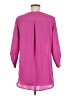 Dalia Collection Pink 3/4 Sleeve Blouse Size M - photo 2