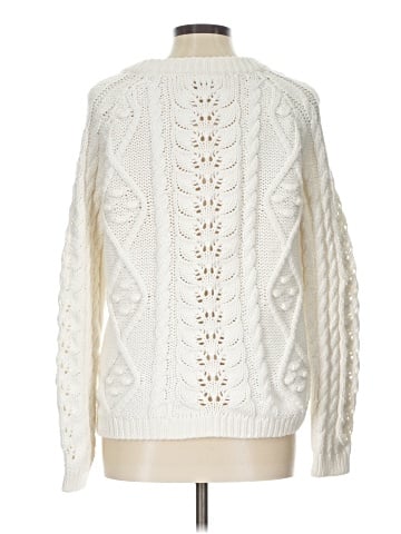 Knitted & Knotted Pullover Sweater (view 2)