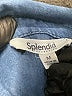 Splendid 100% Polyester Hearts Blue Long Sleeve Blouse Size M - photo 7