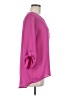 Dalia Collection Pink 3/4 Sleeve Blouse Size M - photo 4