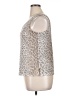 Draper's & Damon's 100% Polyester Silver Sleeveless Blouse Size XL - photo 5