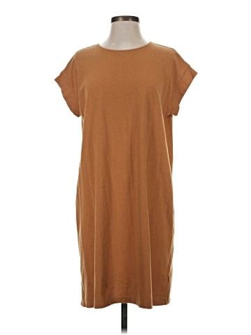 Madewell Organic Cotton Cap-Sleeve Tee Dress (view 1)