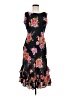 Ronni Nicole 100% Polyester Floral Black Cocktail Dress Size 6 - photo 1